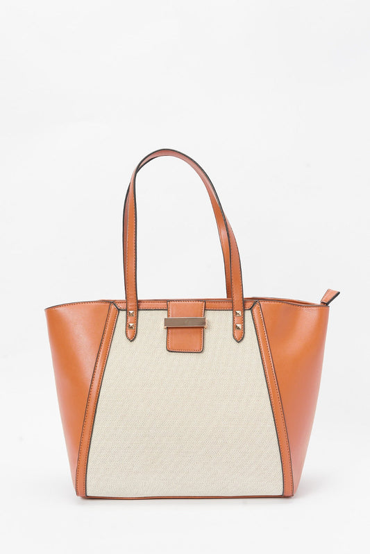 Women Tan Soft Tote Bag